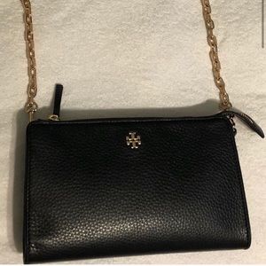 Tory Burch Black Cross Body Bag!